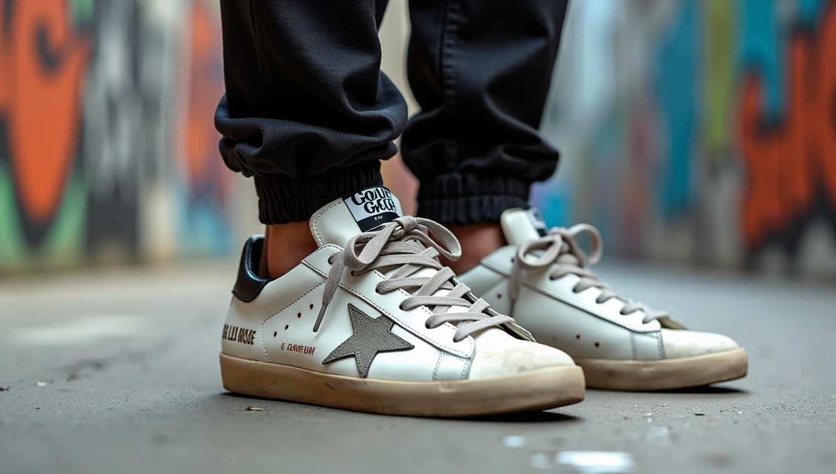 Shoes with Stars Banner