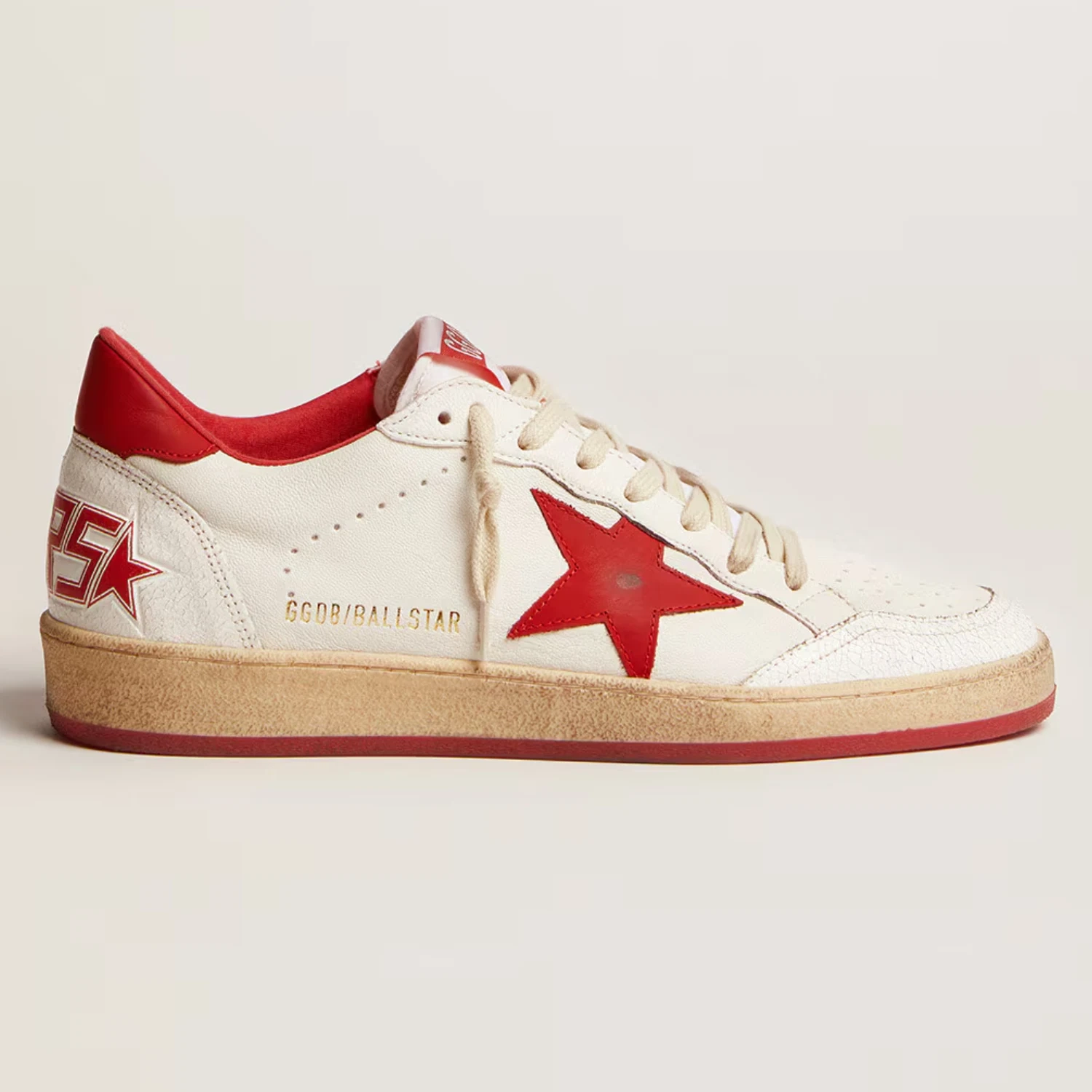 Men's Ball Star White Leather - Main View